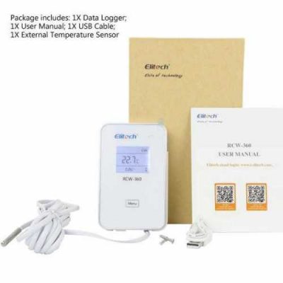 Nhiệt ẩm kế tự ghi Elitech RCW-360Wifi - Ảnh 2