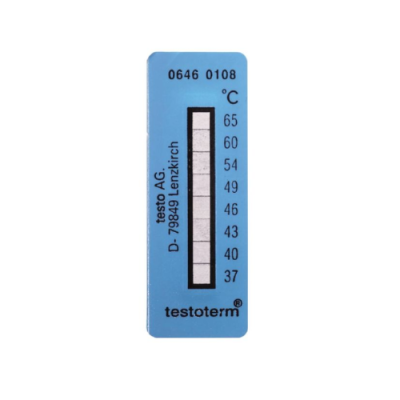 Dải nhiệt độ (+37 °C đến +65 °C) testoterm