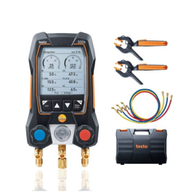 Ống góp kỹ thuật số thông minh testo 550s Smart Kit with filling hoses