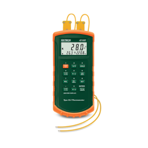 Máy đo nhiệt độ tiếp xúc 2 đầu dò Extech 421502