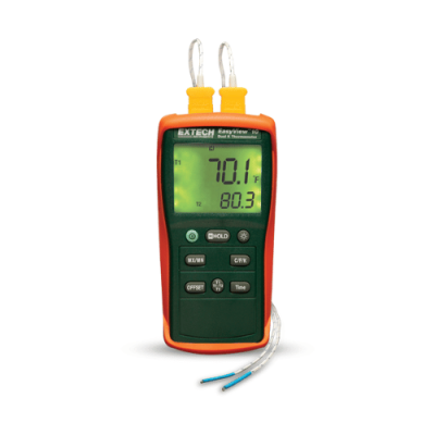 Máy đo nhiệt đô tiếp xúc 2 kênh kiểu K EXTECH EA10