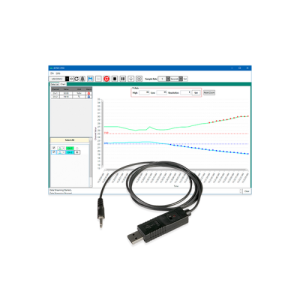 Phần mềm thu thập dữ liệu và cáp USB Extech 407001 PRO