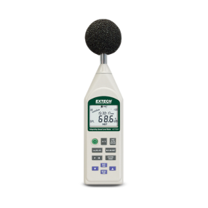 máy đo mức âm thanh với USB Extech 407780A