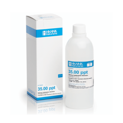 Dung Dịch Hiệu Chuẩn NaCl 35.00 gL (ppt), Chai 500 mL HI70024L