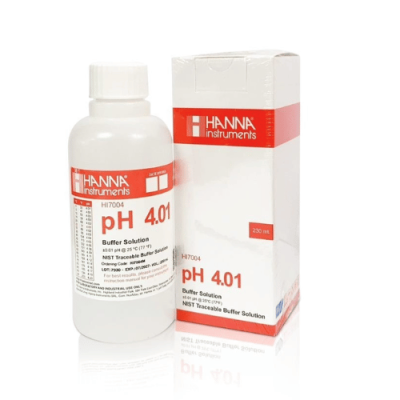 Dung Dịch Hiệu Chuẩn pH 4.01, Chai 230mL HI7004M