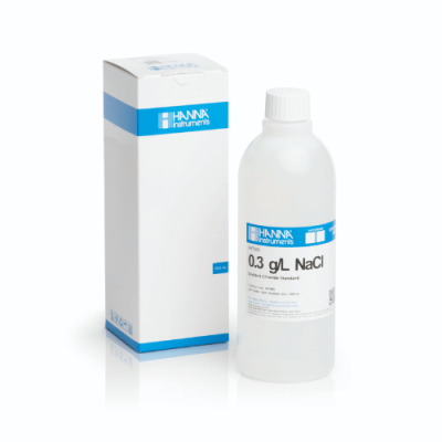 Dung Dịch Hiệu Chuẩn NaCl 0.3 gL, 500 mL HI7085L
