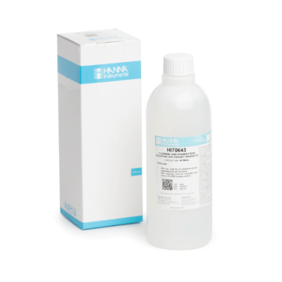 Dung Dịch Rửa Điện Cực Sau Khi Đo Trong Sữa Chua, Chai 500mL HI70643L