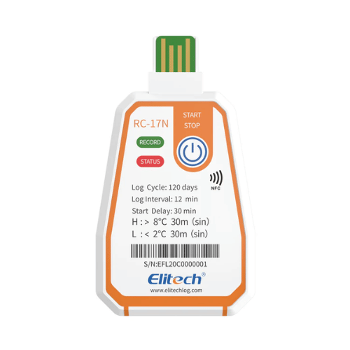 Nhiệt Kế Tự Ghi Elitech RC 17N
