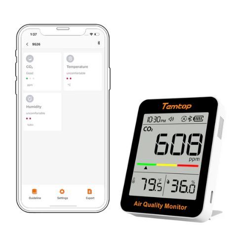 Máy đo Chất Lượng Không Khí Temtop C1+